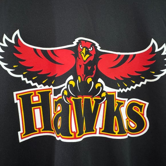 Nike NBA Atlanta Hawks Throwback Team Issue Player Pregame LS Shirt Men M NEW - Picture 4 of 8